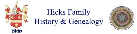 However, only four of his siblings survived to adulthood. . Dr thomas hicks family tree